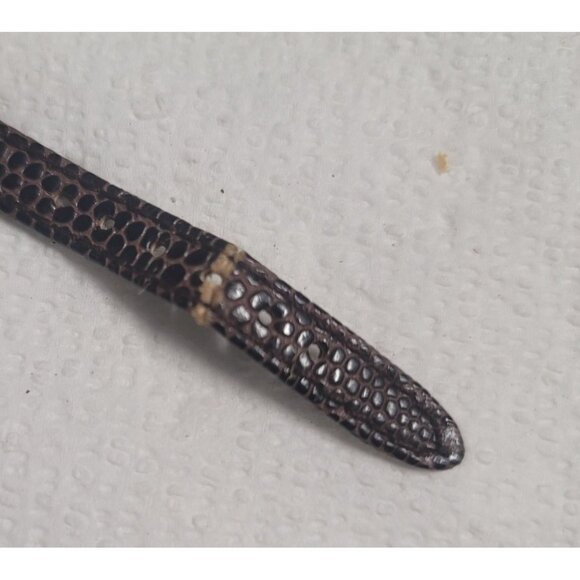 Vintage Claremont Coin Watch 1978 Liberty Dime - Damaged: Works But Runs Fast - Picture 12 of 12